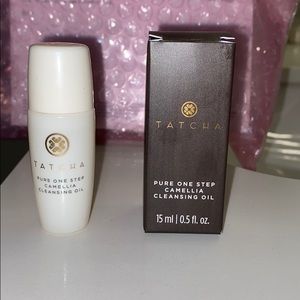 Tatcha Pure one step camellia cleansing oil.